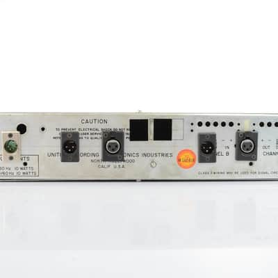 A&M Mastering Studios 2-Band Stereo Parametric Equalizer EQ in UREI 1176 #25734 image 5