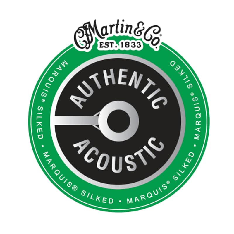 Martin MA130S Authentic Silk and Steel Custom Light Set, 11.5-47 image 1