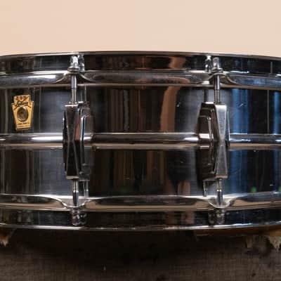 1968 Ludwig 5x14 Supraphonic LM400 Snare Drum image 2