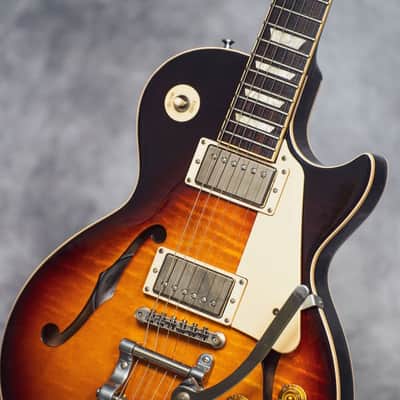 Gibson ES-Les Paul Bigsby Bourbon Burst 2015 image 16