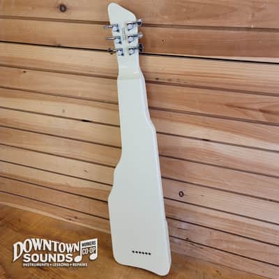 Gretsch G5700 Electromatic Lap Steel Guitar - Vintage White, 28 Fret Neck image 4