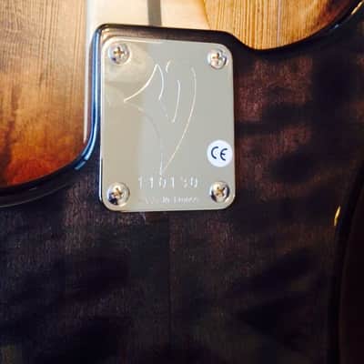 Vigier Excalibur Shawn Lane Master Signature Clear Black Electric Guitar & Hard Case Demo INSIDE image 10