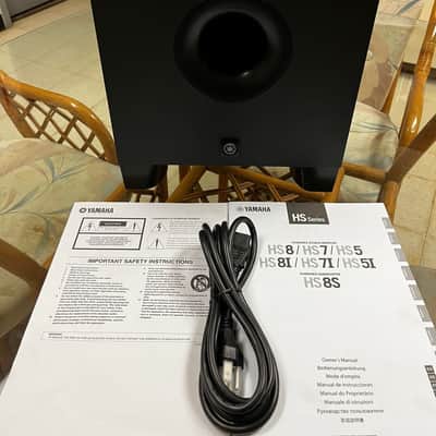 Yamaha HS8S Powered Subwoofer - Black image 1