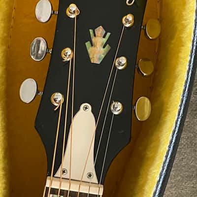 1970’s Alvarez 5025 Acoustic Guitar Dove Copy Dreadnought Made in Japan MIJ Solid Spruce Top + Case - VIDEO image 2