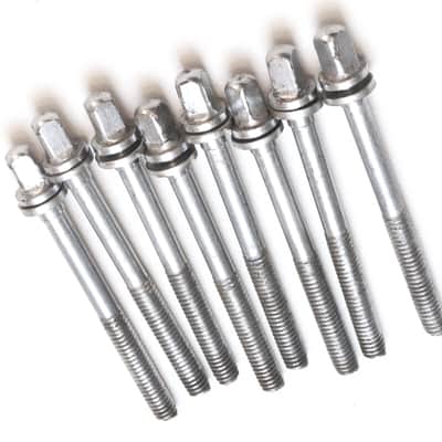 Set of 8 Ludwig 2 7/16" Tension (Tuning) Rods & Washers /1920s-30s image 2