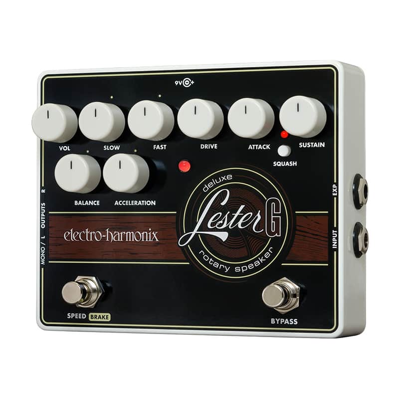 Electro Harmonix Lester G Deluxe Rotary Speaker Emulator Effects Pedal image 1