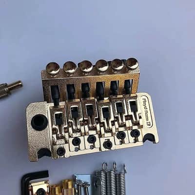 Floyd Rose II Bridge Tremolo System in Gold image 3