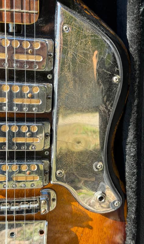 60's Teisco Spectrum 22 - Sunburst | Reverb
