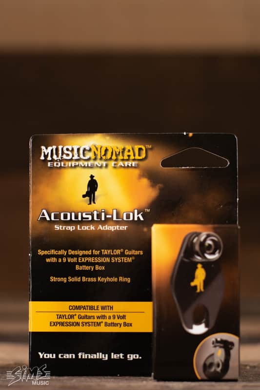 Music Nomad Acousti-Lok Strap Lock Adapter for Taylor Exp. 9v, 2007 image 1