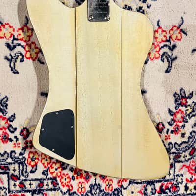 2012 Epiphone Thunderbird IV Limited Edition - TV Silver image 4