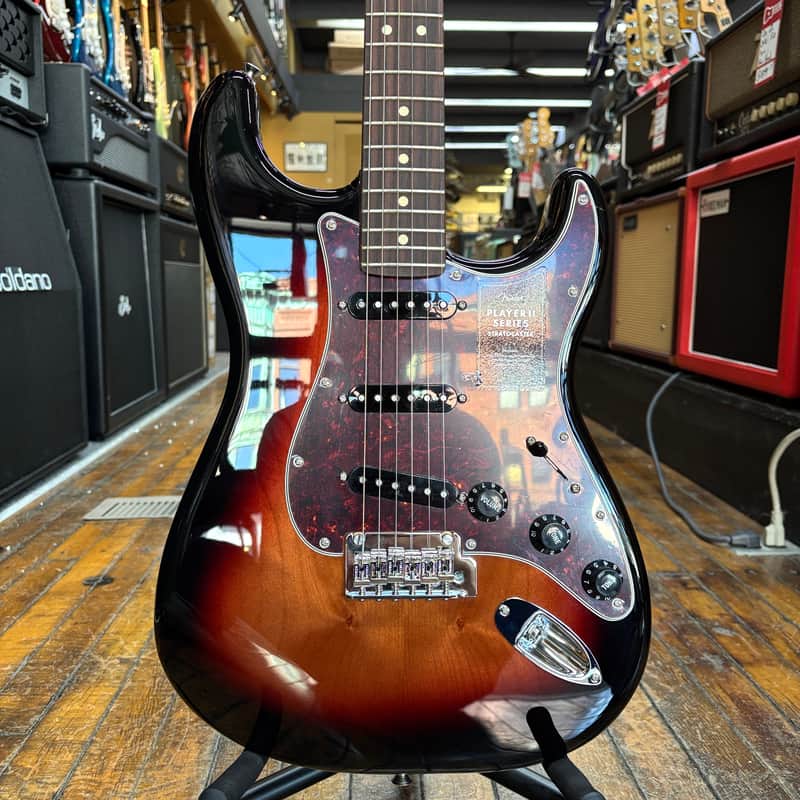 Fender Limited Edition Player II Stratocaster 3-Color Sunburst w/Tortoiseshell Pickguard image 1