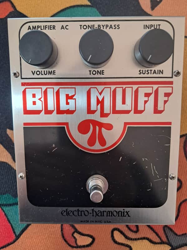Electro Harmonix Big Muff Pi V5 Tone Bypass 1978–1980 Fuzz Distortion image 1