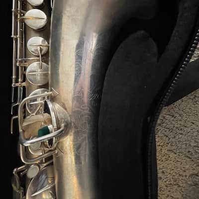 Conn New Wonder II Chu Berry Tenor Silver Plate image 3