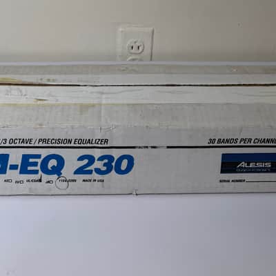 Alesis M-EQ 230 Dual 1/3 Octave Graphic Equalizer image 2