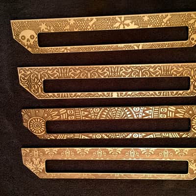 Korg Monologue Wood  Plate "Floral" design Bild 2