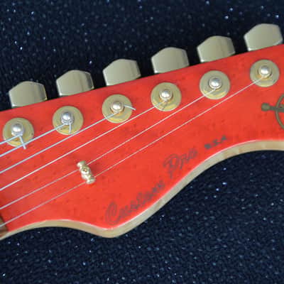 Valley Arts Guitars Custom Pro 2003*finest made in USA quality*selected tone woods:3D maple top/birdseye maple neck*US Sperzel tuners*US-made S.Duncan's/not Mexico* image 6