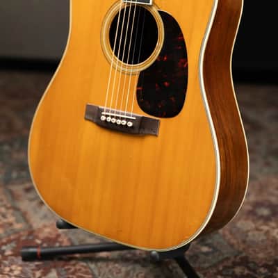 Martin Vintage 1965 D-35 Dreadnought Brazilian Rosewood/Spruce Acoustic Guitar with Hardshell Case - Used image 4