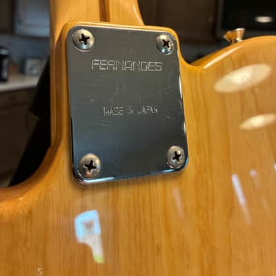 Fernandes TE-2 Electric Guitar MIJ ‘52 Telecaster Reissue w/ Gig Bag image 7