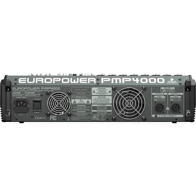 Behringer Europower PMP4000 1600-Watt 16-Channel Powered Mixer with Multi-FX Processor and FBQ Feedback Detection System image 9