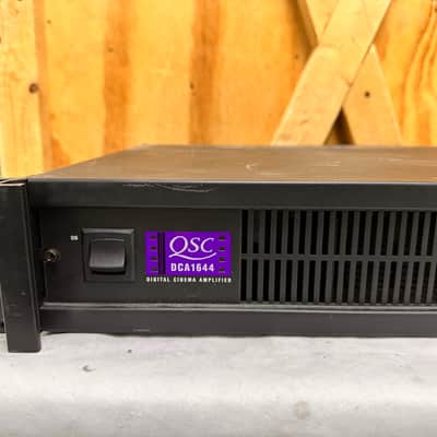 QSC DCA1644 DIGITAL CINEMA AMPLIFIER AS IS - No Input/Output Signal image 3