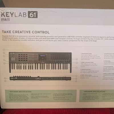 Arturia Keylab 61 MK2 2022 - Black image 2
