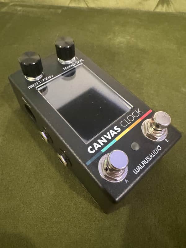 Walrus Audio Canvas Clock