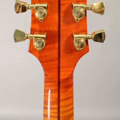 M. Campellone Standard 17" Amber Burst Hand Made Hollowbody w/OHSC image 6