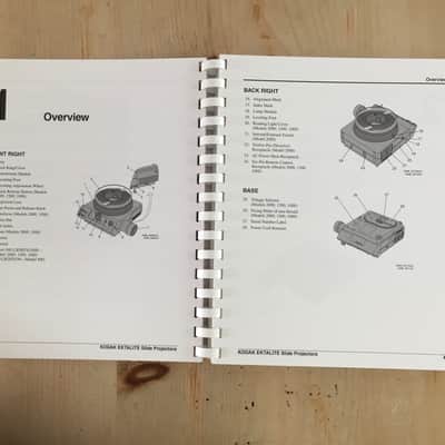 Kodak Ektalite Slide Projector Manual Model 2000 1500 1000 500 Spare Fuse image 3