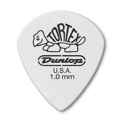 Dunlop 478R10 Tortex Jazz III 1.0mm Guitar Picks (72-Pack)