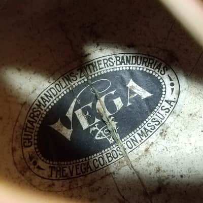 Vega Lansing Special Vintage Bowlback Mandolin c.1903-1910 image 5