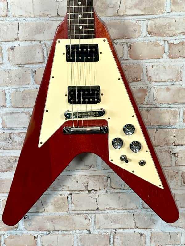Gibson Flying V Faded 2005 - Worn Cherry image 1