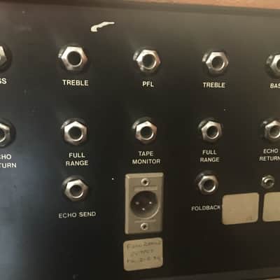 Martin Hannett Joy Division Vintage Analog 16 Channel Mixing Console Custom 1979 image 7