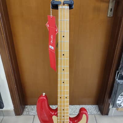 Fender Vintera '50s Precision Bass with Maple Fretboard 2019 - Present - Dakota Red image 5