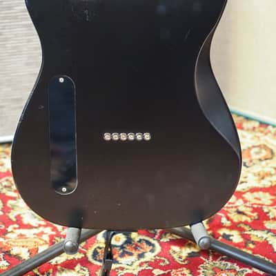 Moniker Custom made 1/1 P90 and HB Modified-Strat-style body Blue black sunburst image 4