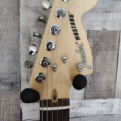 Fender American Performer Mustang with Rosewood Fretboard 2022 - Satin Sonic Blue image 12