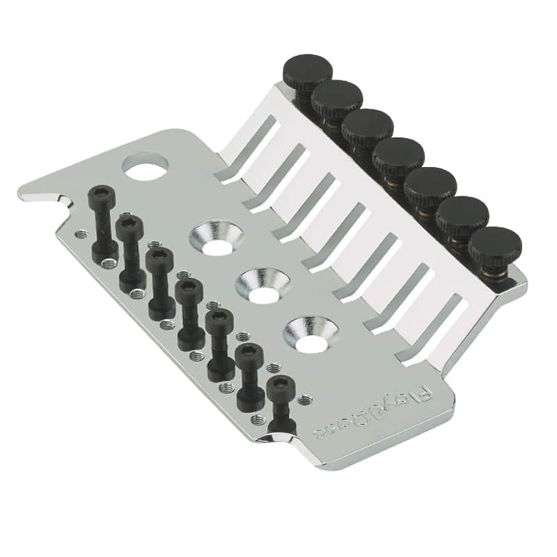Authentic Floyd Rose 7-String Base Plate - Chrome image 1