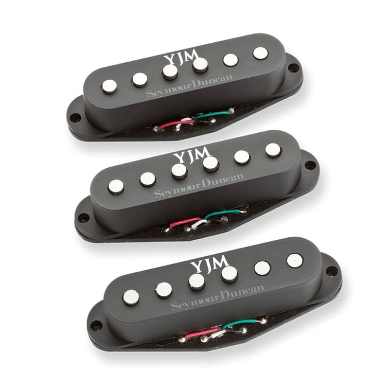 Seymour Duncan STK-S10s YJM Signature Fury Stack Pickup Set 2010s - Black image 1