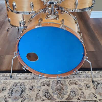 Premier Elite 5 Piece Drumkit 1970s Natural image 4