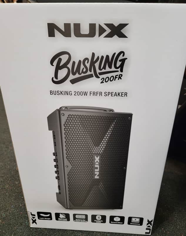 NuX Busking NBA-200FR 276-watt 1 x 8-inch, 2 x 3-inch Multi-input Combo Amplifier, Free Shipping! image 1