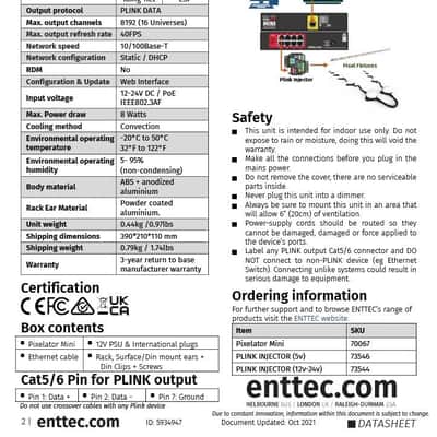 ENTTEC Pixelator Mini 8-Port Pixel Link Controller image 7