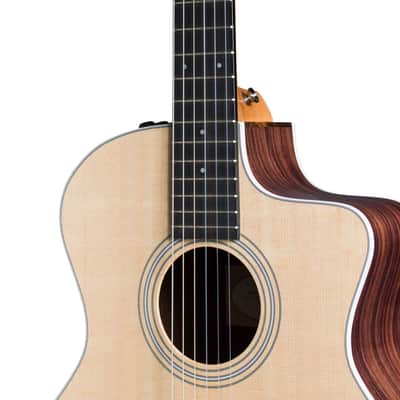Taylor 214ce-Nylon Acoustic/Electric Guitar with Deluxe Gigbag image 5