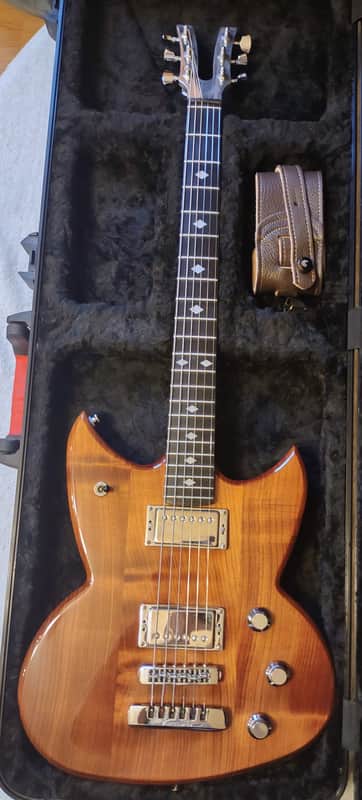 Vaccaro Groove Jet Electric Guitar w/Gator Case image 1