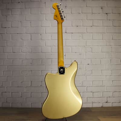 Nash JG-63 Alder Electric Guitar Aztec Gold Unaged w/Nash Case #COL64 image 11