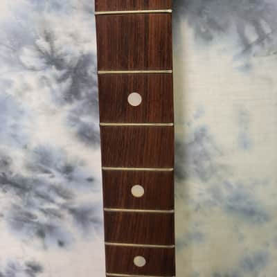 Vintage 1960's Tele-Star Kawai Made Japan Rosewood Electric Guitar Neck Luthier Parts image 3