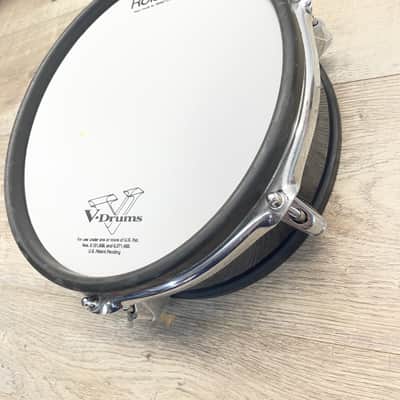 Roland PD-105BK V-Pad 10" Dual Trigger Mesh Drum Pad w/ MDC-10U Hatch Clamp & L-Bar image 3