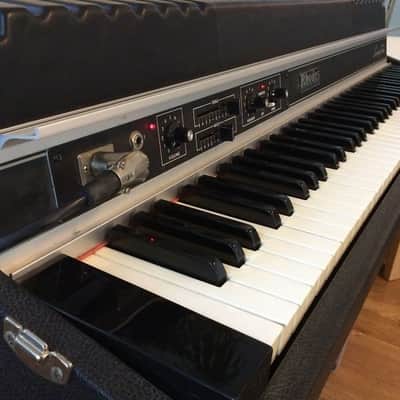 Original vintage Fender Rhodes suitcase 73 mkII 1981 Black electric piano image 7