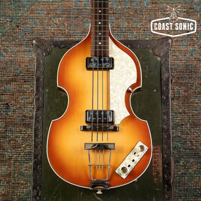 2023 Hofner Thomas Stuhlein H500/1-63-AR Artist Model Premium Made in Germany w/case image 5