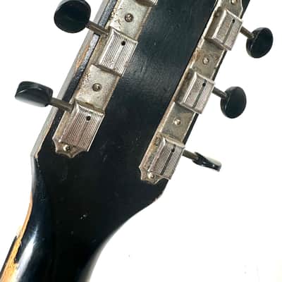 Vintage Silvertone Longhorn Danelectro hybrid electric guitar The Awesomesauce Longhorn 1968 - Sunburst image 7