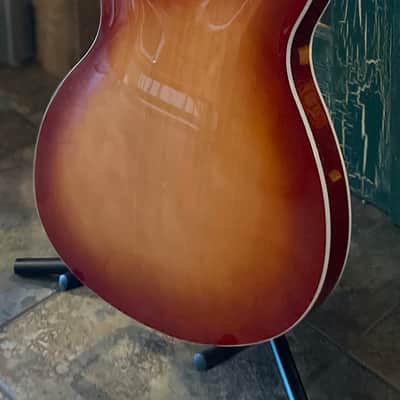 Squier Affinity Starcaster Deluxe HH Semi-Hollow Electric Guitar Sienna Sunburst image 15