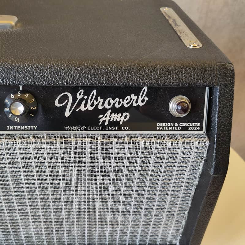 Handwired Vibroverb 2-Channel 40-Watt guitar amp head image 1